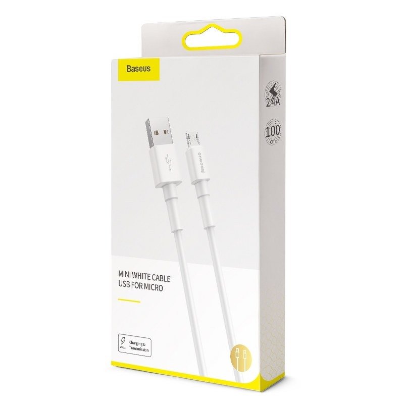 Kabel microUSB Mini 2.4A 1m - Baseus (8)